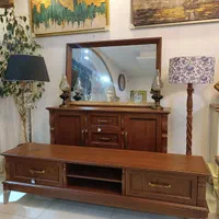 ست چوبی کنسول و میز تارا
