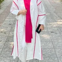 سه تیکه مانتو و شلوار و شال