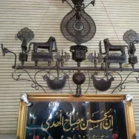 علم علامت تک تیغ وطوق تمام‌ شبکه هنردست|کلکسیون اشیاء عتیقه|اصفهان, علی قلی آقا|دیوار