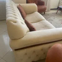 مبل ۸نفره چستر|مبلمان خانگی و میز عسلی|شاهین‌شهر, نظامی|دیوار