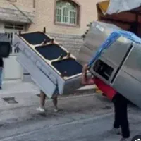 کارگر باربری حمل نقل اثاثیه منزل در گرمدره