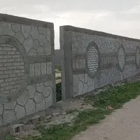 پلاستر سیمان طرح سنگ وچوب