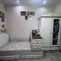 تخت و کمد دومنظوره کودک نوجوان برند آپادانا شرکتی