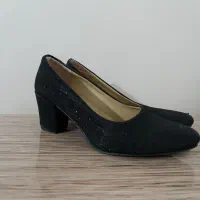 کفش مجلسی مشکی زنانه سایز ۳۷ و ۳۸|کیف، کفش، کمربند|خرمآباد, |دیوار
