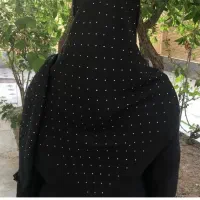 روسری وال اسلپ نگینی قواره ۱۳۰ نو نو آکبند