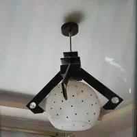 لوستر ۵شاخه سالم و تک شاخه|لوستر و چراغ آویز|رشت, رودباری|دیوار