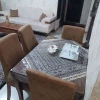 مبلمان ۷نفره بهمراه میزنهارخوری ۴نفره|مبلمان خانگی و میز عسلی|رشت, پل تالشان|دیوار