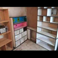 قفسه و شلف ام دی اف|کتابخانه، شلف، قفسه‌های دیواری|تهران, ستارخان|دیوار