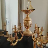 لوستر برنجی ۱جفت