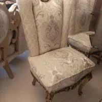 میز نهار خوری ۶ نفره کاملا سالم و تمیز و بسیار شیک|میز و صندلی غذاخوری|اصفهان, احمدآباد|دیوار