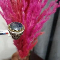 انگشتر نقره یاقوت کبود|جواهرات|خرم‌آباد, |دیوار