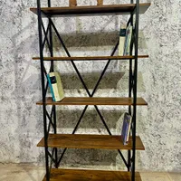 شلف 5 کتابخانه 6 طبقه 8 رگال2 چوب و فلز|کتابخانه، شلف، قفسه‌های دیواری|اصفهان, رهنان|دیوار