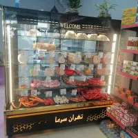 یخچال ایستاده ویترینی تمیز کم کار