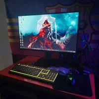 کیس گیمینگ قوی مانیتور 240Hz + لوازم کامل