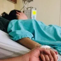 خانوادهای که کمک ومریض