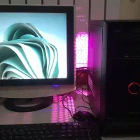 کامپیوتر کامل رم ۸ ddr3 کیس مانیتور