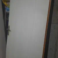 درب چوبی سفیدهمراه بادستگیره|مصالح و تجهیزات ساختمان|شوش, |دیوار