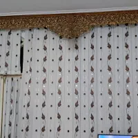 پرده حریر|پرده، رانر، رومیزی|خرم‌آباد, |دیوار