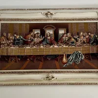 تابلو فرش شام آخر