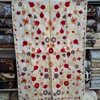 روفرشی طرح اناری مناسب شب یلدا ۱.۵ و۳و۶ متری|روفرشی|اصفهان, نقش جهان|دیوار