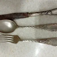 سرویس قاشق چنگال قدیمی