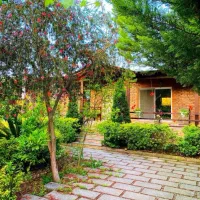 خونه باغ قدیمی اصیل/حیاط سرسبز با درختان چندساله