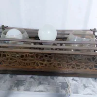 لوستر چوبی کاری شیک