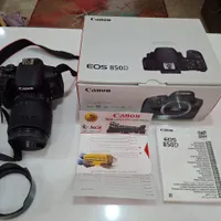 مجموعه کامل دوربین کنونCanon 850D آک و اوریجینال|دوربین عکاسی و فیلم‌برداری|تهران, شهرک غرب|دیوار