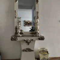 ست بوفه میز تلویزیون واینه کنسول|بوفه، ویترین، کنسول|رباط‌کریم, مسکن مهر آبشناسان|دیوار