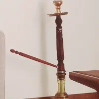 قلیان سرخه دار رخ دار