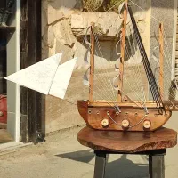 کشتی چوبی فنگ شویی