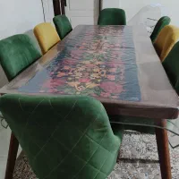 میز غذاخوری هشت نفره