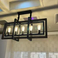 لوستر|لوستر و چراغ آویز|پاکدشت, پاکدشت (مامازند)|دیوار