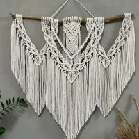 دیوارکوب مکرومه|صنایع دستی و سایر لوازم تزئینی|قزوین, |دیوار