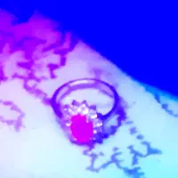 یاقوت برمه اناری عتیقه عکس با uv|کلکسیون اشیاء عتیقه|تهران, امام حسین|دیوار