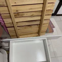 تخت نوجوان (نود سانت دردومتر) باتشک|تخت و سرویس خواب|پردیس, فاز ۱۱|دیوار