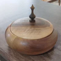 شکلات خوری چوبی  و میوه خوری