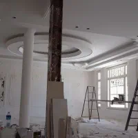 نقاشی ساختمان کناف ودیوار دروپنجره