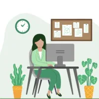 منشی خانم با روابط عمومی بالا بازاریابی در منزل