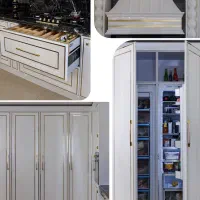 طراحی و اجرای کابینت کمد دیواری مدرن قسطی|مصالح و تجهیزات ساختمان|قم, بنیاد|دیوار