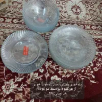 ظرف بلوری نو استفاده نشده تو کارتون هرکدام دودست