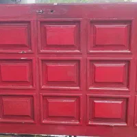 درب تمام چوب قدیمی