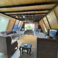 ویلا سوئدی استخردار۳خواب نوساز شیک|اجارهٔ کوتاه‌مدت ویلا و باغ|بندر انزلی, دهکده ساحلی|دیوار