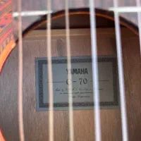 گیتار یاماها C70 تمیز اصل اندونزی|گیتار، بیس، امپلیفایر|یزد, |دیوار