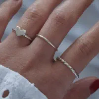 انگشتر نقره ۹۹۹عیار نو