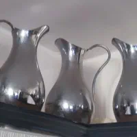 سه عدد جام پای سماوری قدیمی