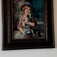 تابلو فرش دست باف لیندا|تابلو فرش|تهران, شهرک آزمایش|دیوار