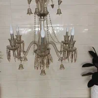 لوستر اویز سلطنتی کریستال لوکس