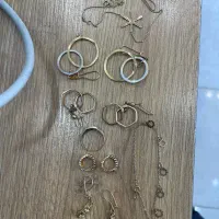 انگشتر طلا و دستبند و گوشواره و ...|جواهرات|یاسوج, |دیوار