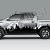 استیکر بدنه ماشین های افرود  کارفود و ....